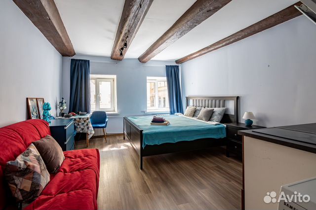

Квартира-студия, 25 м², 2 кровати