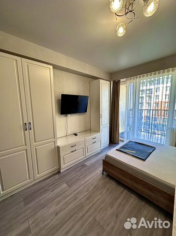 

Квартира-студия, 27 м², 2 кровати