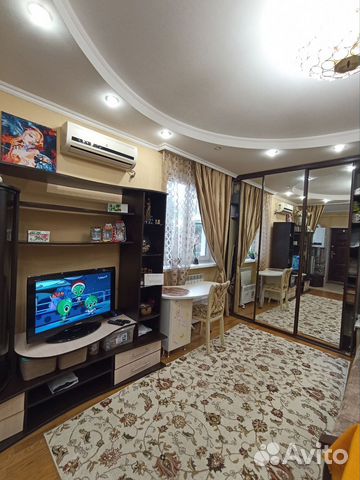 

Квартира-студия, 35 м², 2 кровати