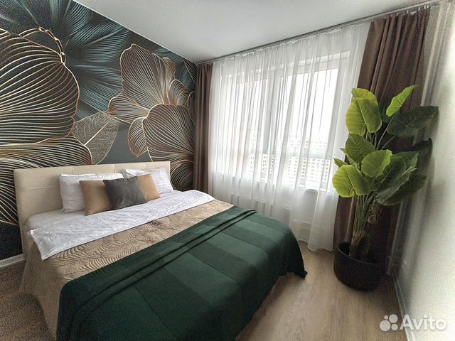 

1-к. квартира, 40 м², 2 кровати