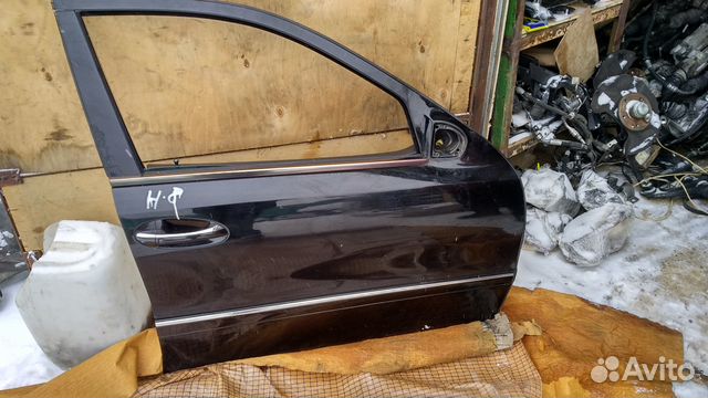 Mercedes w211 дверь передняя правая черная Mercedes w211 дверь передняя правая черная