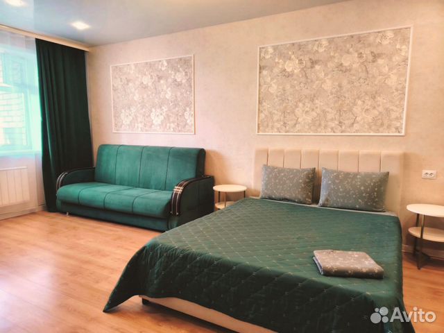 

1-к. квартира, 42 м², 2 кровати