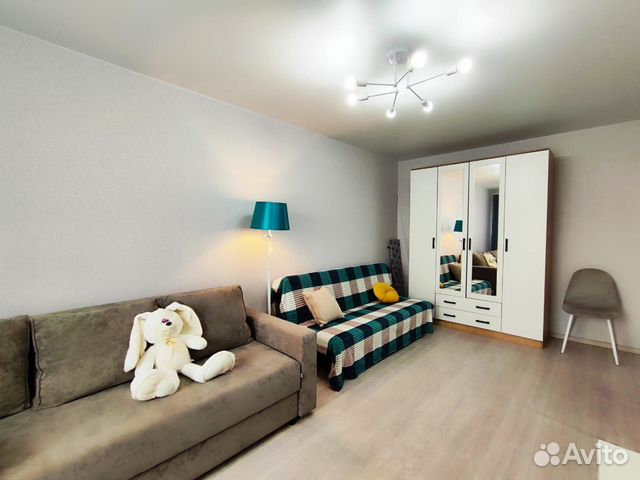 

1-к. квартира, 43 м², 2 кровати