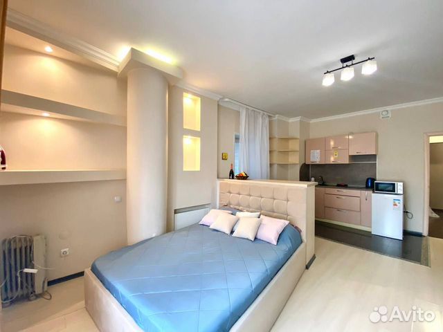 

Квартира-студия, 35 м², 2 кровати