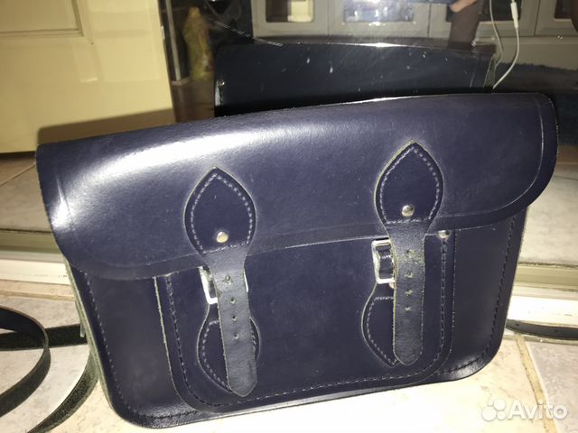 Сумка синяя Cambridge Satchel