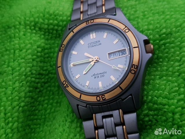 citizen titanium wr100