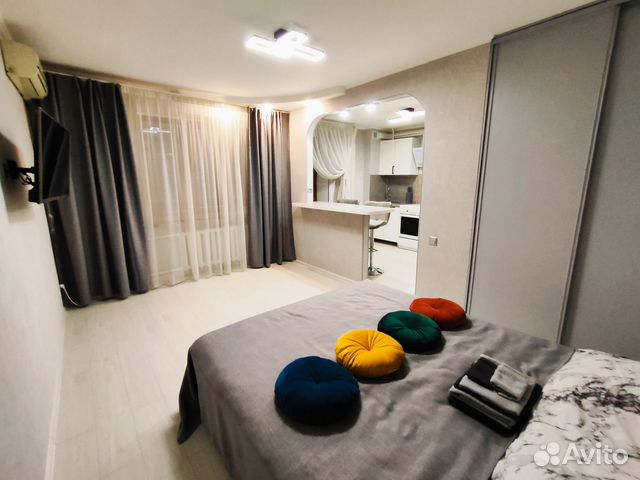 

Квартира-студия, 38 м², 1 кровать