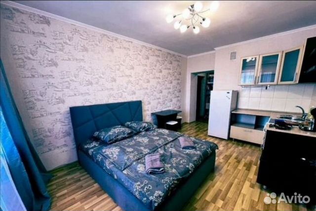 

Квартира-студия, 30 м², 1 кровать
