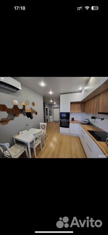 

1-к. квартира, 38 м², 2 кровати