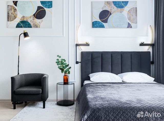 

Квартира-студия, 33 м², 1 кровать