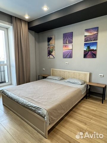 

Квартира-студия, 40 м², 3 кровати