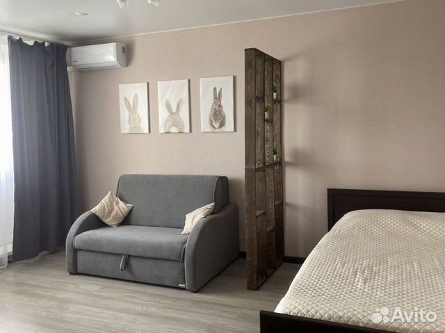 

1-к. квартира, 44 м², 2 кровати