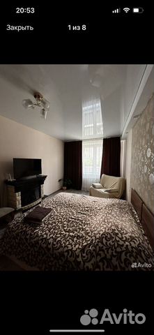 

1-к. квартира, 41 м², 1 кровать