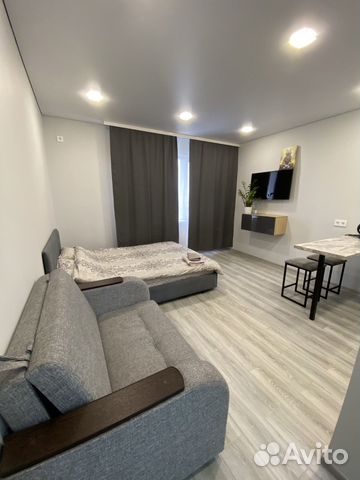 

Квартира-студия, 30 м², 2 кровати