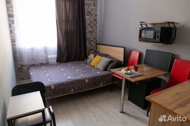 

Квартира-студия, 15 м², 1 кровать