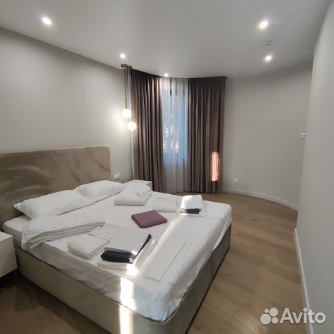 

Квартира-студия, 57 м², 2 кровати