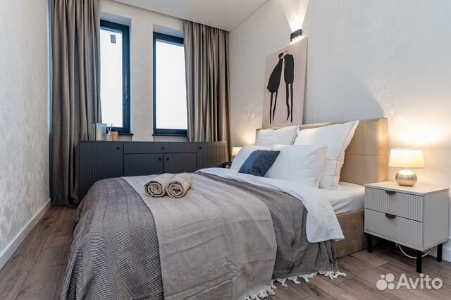 

1-к. квартира, 45 м², 3 кровати