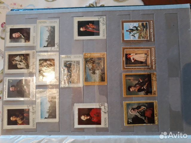 Коллекция марок из 121 шт