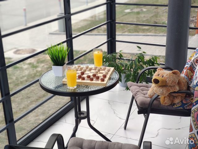 

1-к. квартира, 46 м², 2 кровати