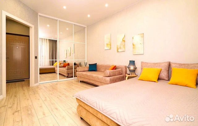 

1-к. квартира, 48 м², 2 кровати