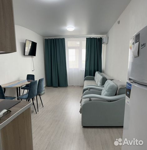 

Квартира-студия, 30 м², 2 кровати