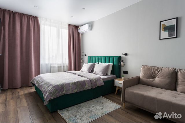 

1-к. квартира, 39 м², 2 кровати