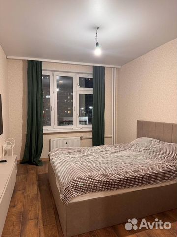 

1-к. квартира, 42 м², 2 кровати