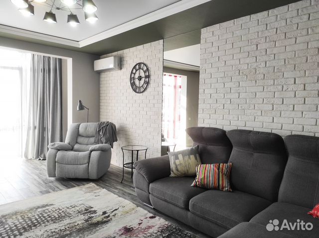 

1-к. квартира, 60 м², 2 кровати