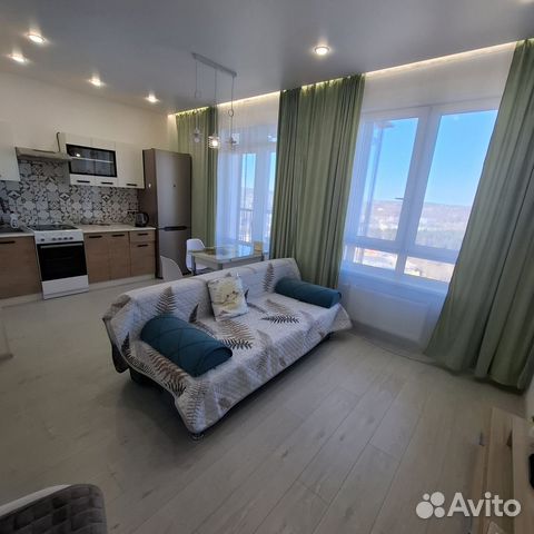 

Квартира-студия, 36 м², 2 кровати