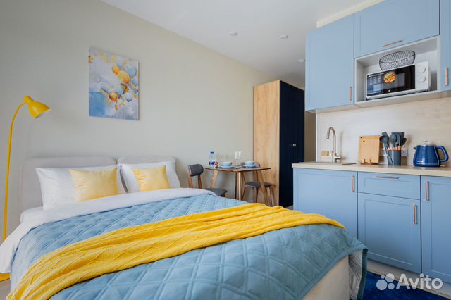 

Квартира-студия в апарт-отеле, 16 м², 1 кровать