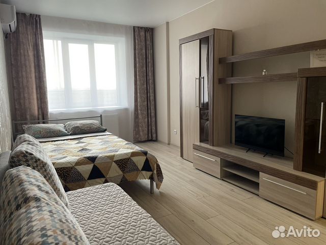 

1-к. квартира, 41 м², 2 кровати