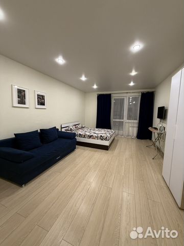 

Квартира-студия, 37 м², 2 кровати