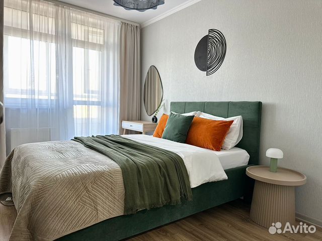 

1-к. квартира, 42 м², 2 кровати