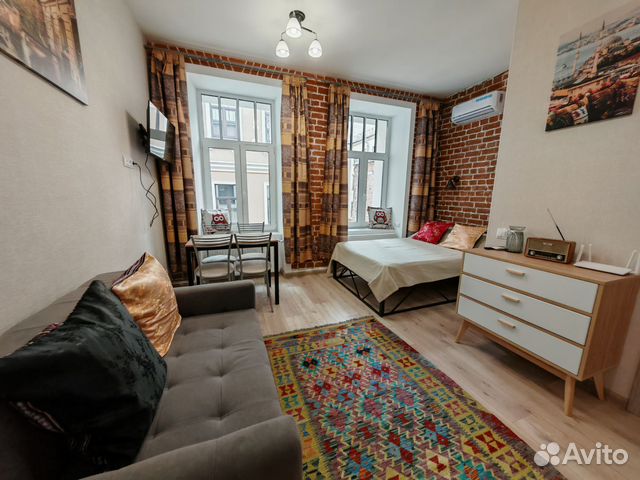 

Квартира-студия, 24,8 м², 2 кровати