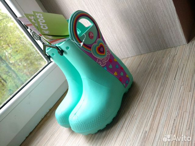 Новые сапоги Crocs c10 Новые сапоги Crocs c10