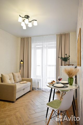 

1-к. квартира, 34,3 м², 2 кровати