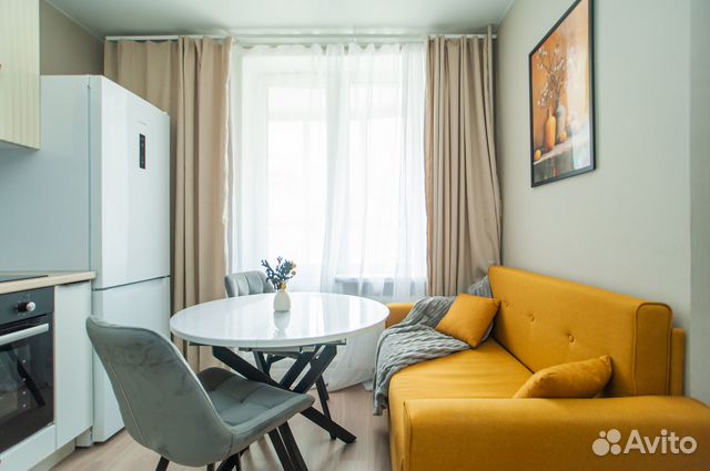 

1-к. квартира, 40 м², 3 кровати