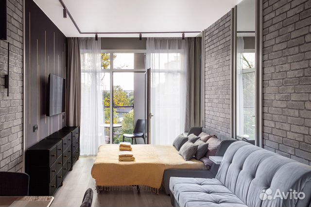 

Квартира-студия, 30 м², 2 кровати