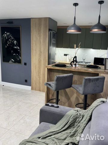 

1-к. квартира, 55 м², 2 кровати