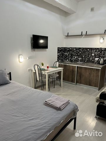 

Квартира-студия, 25 м², 2 кровати