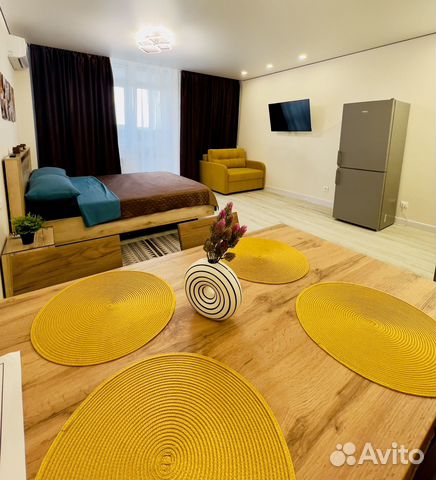 

Квартира-студия, 37 м², 1 кровать