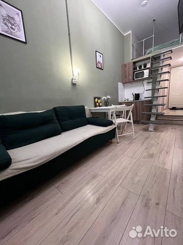 

Квартира-студия, 15 м², 2 кровати