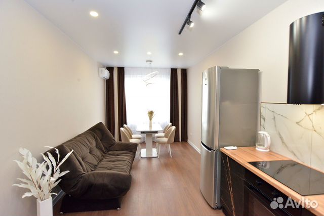 

1-к. квартира, 45 м², 2 кровати