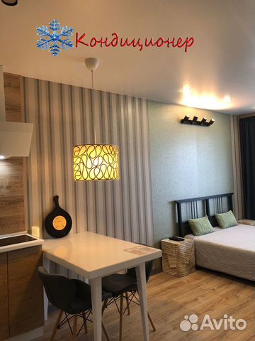 

Квартира-студия, 30 м², 1 кровать