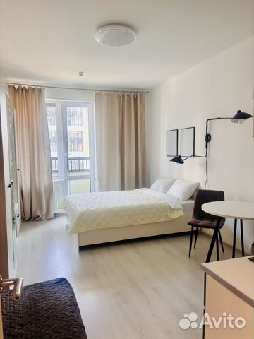 

Квартира-студия, 25 м², 2 кровати
