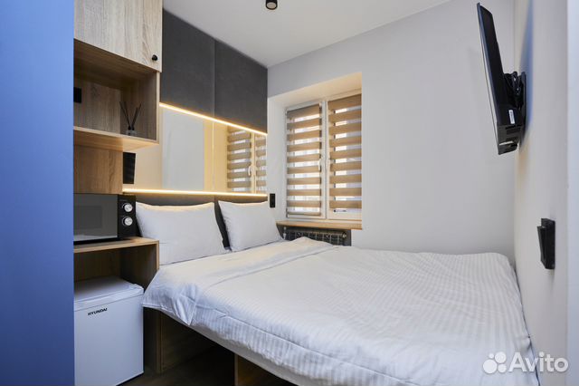 

Квартира-студия, 10 м², 1 кровать