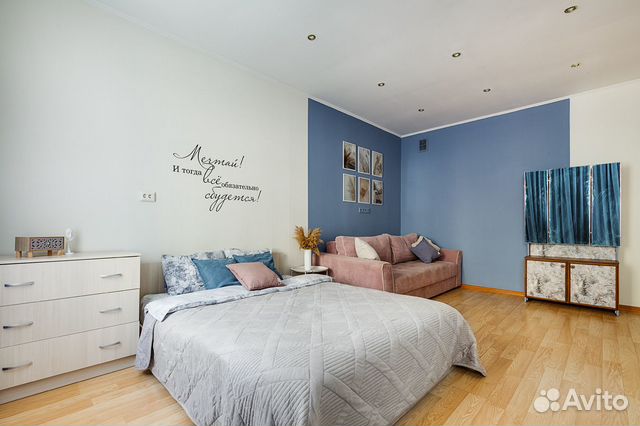 

1-к. квартира, 42 м², 2 кровати