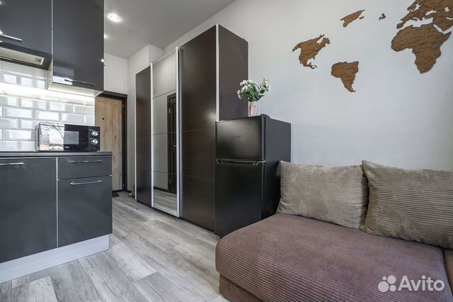 

Квартира-студия, 25 м², 2 кровати