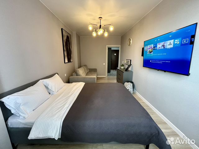 

1-к. квартира, 47 м², 2 кровати