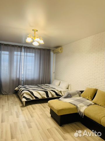 

Квартира-студия, 41 м², 2 кровати